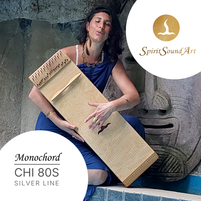 Monochord Chi 80 / Kinder-Monochord - Tonart C - Silver Line