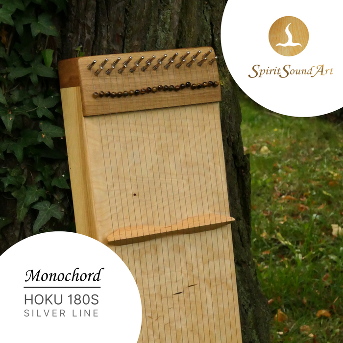 Monochord Hoku 180 - Bass-Monochord - Tonart H - Silver Line